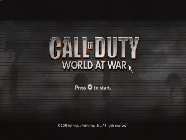 Call of Duty World at War screenshot 3 for Wii